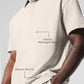 Double Take Shorts‑Sleeve Polo — Bone