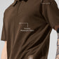 Double Take Shorts‑Sleeve Polo — Espresso