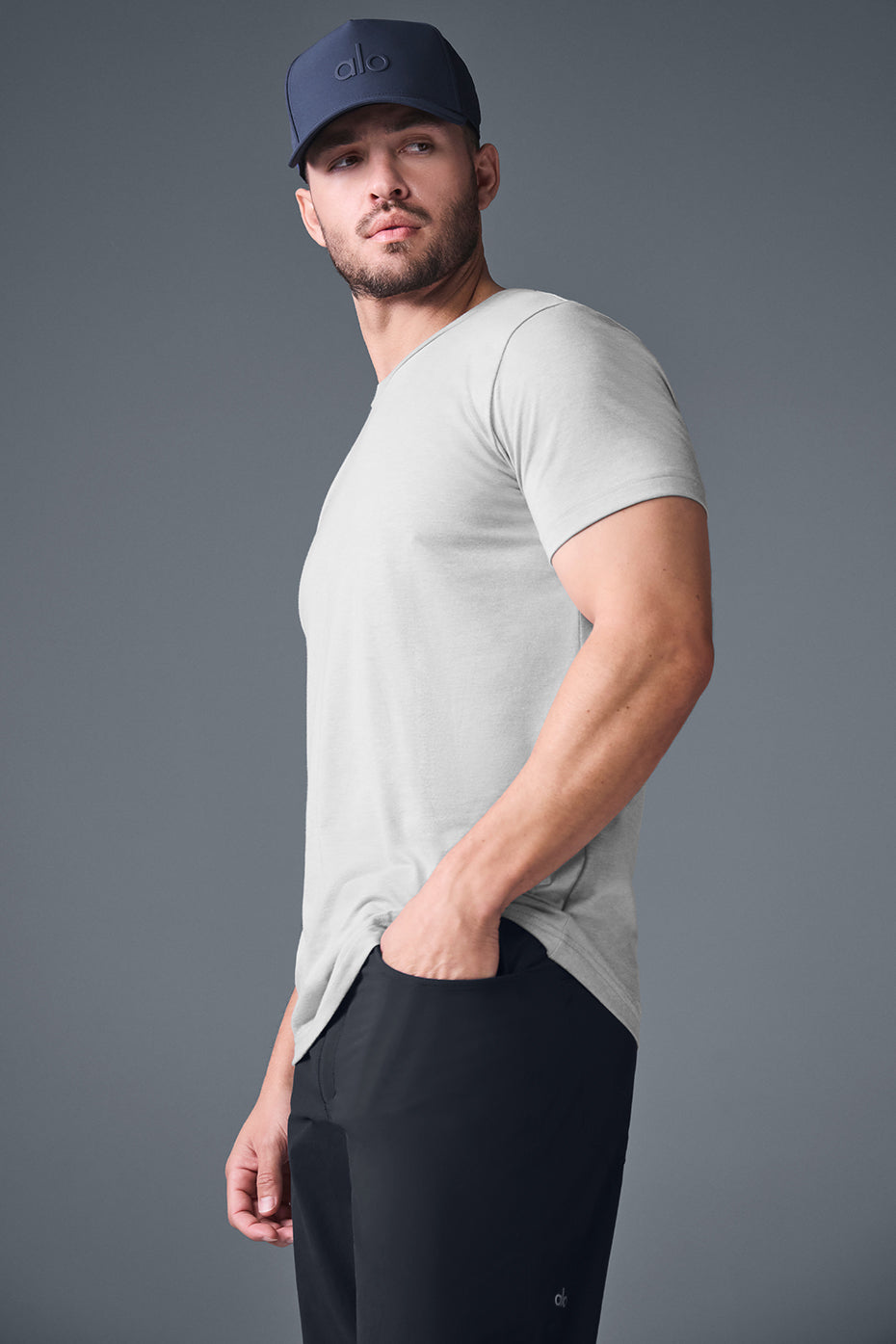 Triumph Tee — Athletic Heather Grey