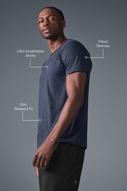 Triumph Tee — Navy