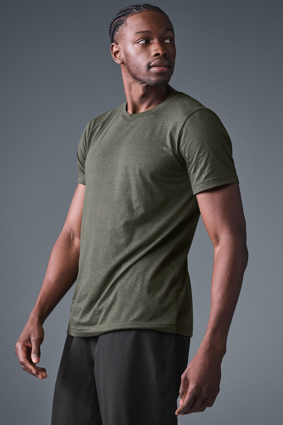 Triumph Tee — Stealth Green