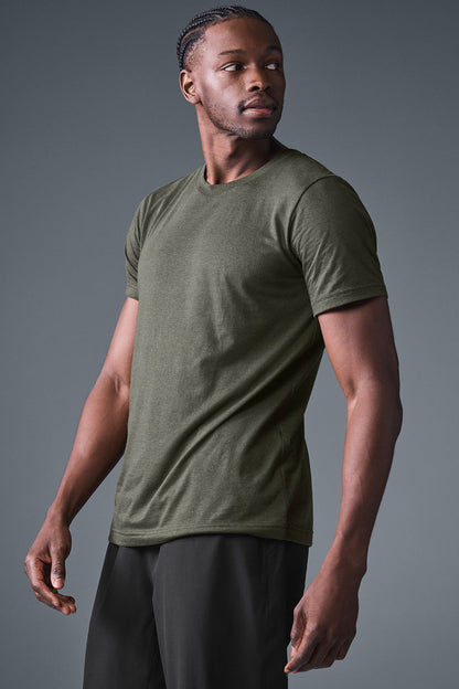 Triumph Tee — Stealth Green