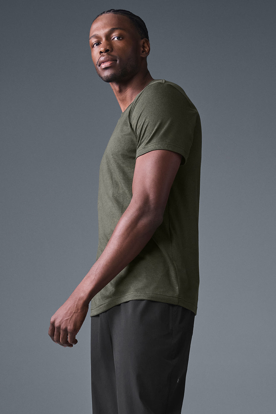 Triumph Tee — Stealth Green