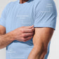 Triumph Tee — Seashell Blue