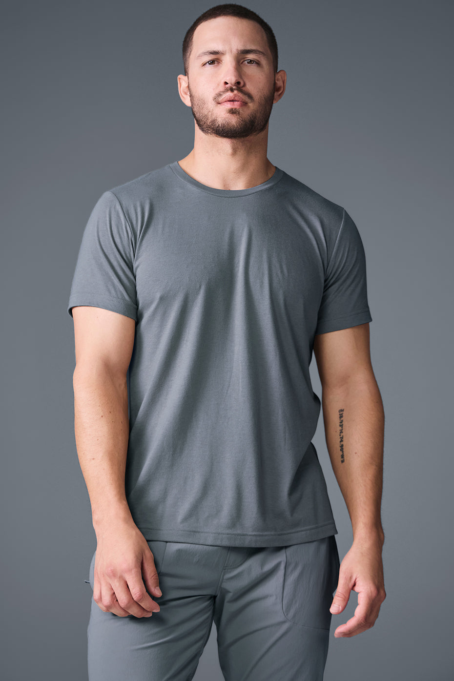 Triumph Tee — Steel Grey