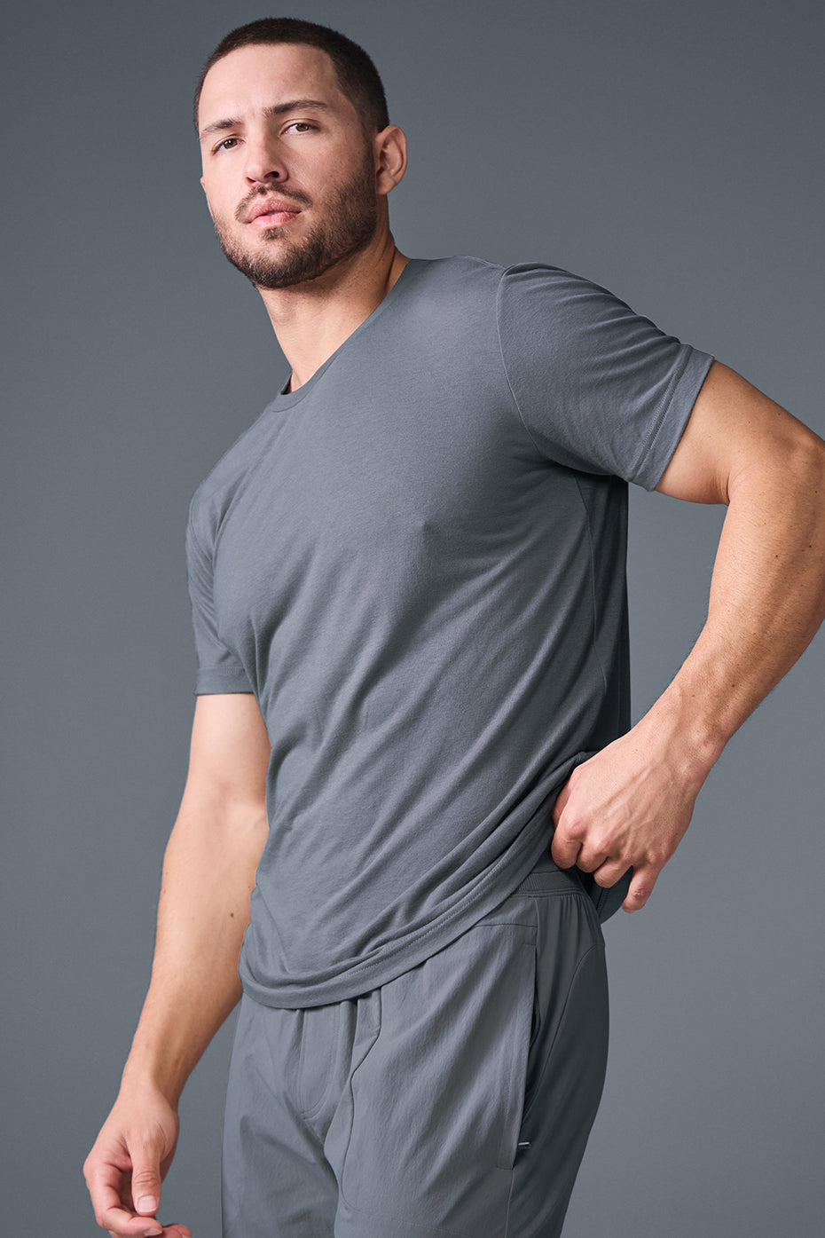 Triumph Tee — Steel Grey