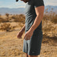 Triumph Tee — Charcoal Green