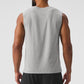 The Triumph Muscle Tank Top — Athletic Heather Grey