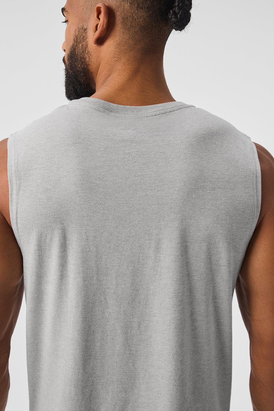 The Triumph Muscle Tank Top — Athletic Heather Grey