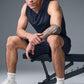 The Triumph Muscle Tank Top — Navy
