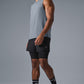 The Triumph Muscle Tank Top — Steel Grey