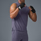 The Triumph Muscle Tank Top — Italian Plum