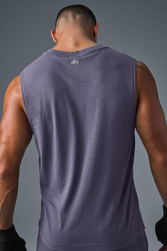The Triumph Muscle Tank Top — Italian Plum