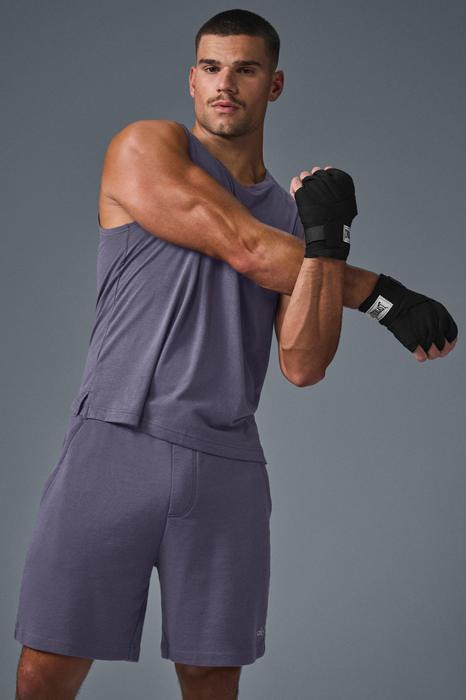 The Triumph Muscle Tank Top — Italian Plum