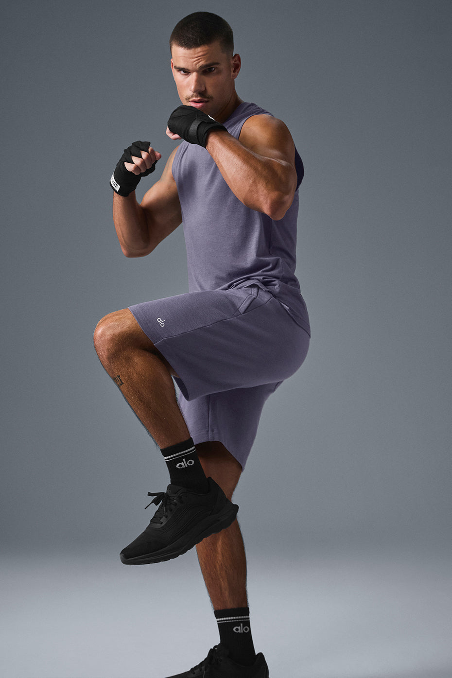 The Triumph Muscle Tank Top — Italian Plum