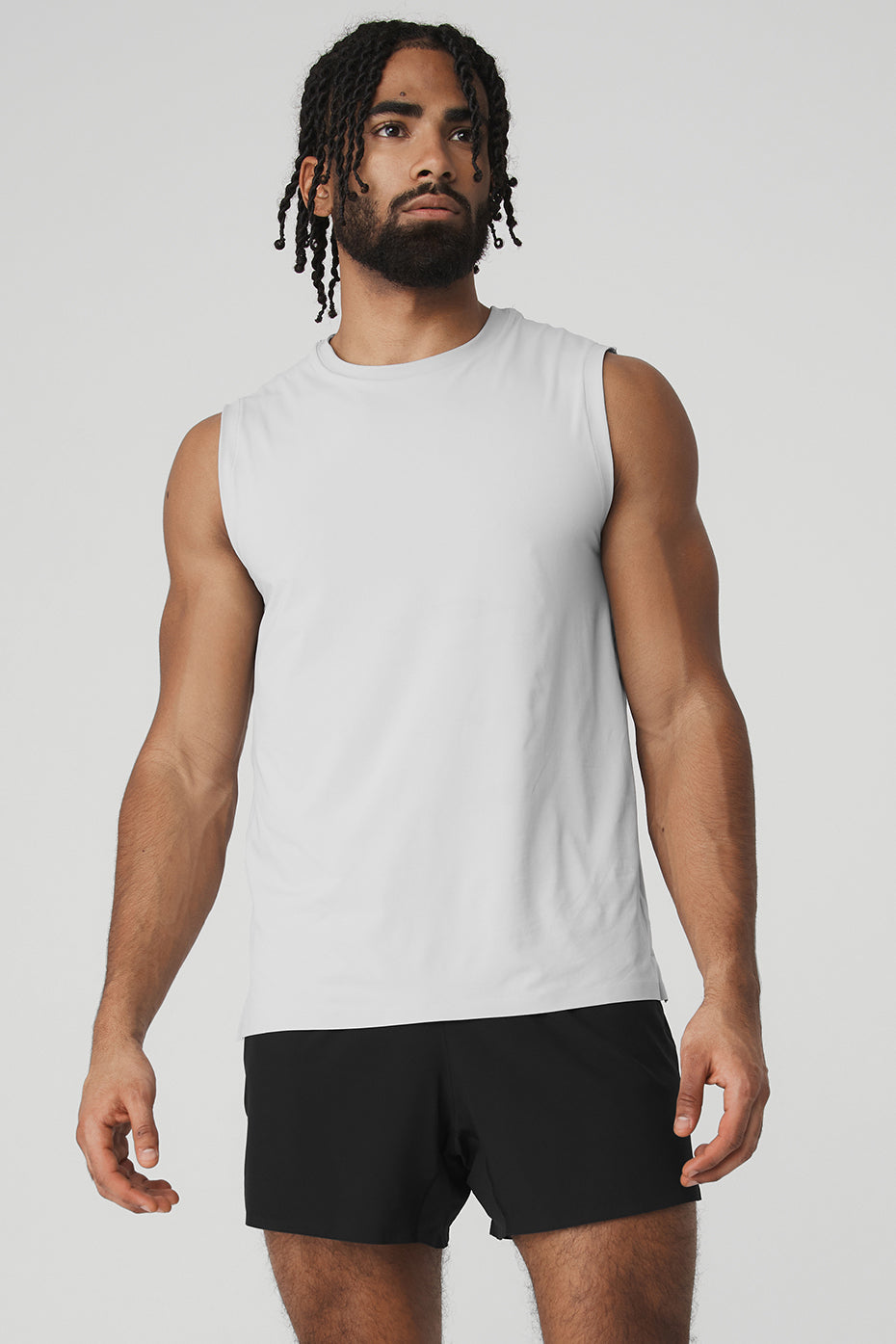 Idol Performance Tank Top — Titanium