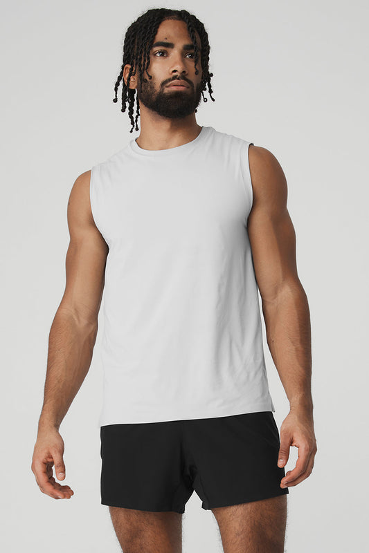 Idol Performance Tank Top — Titanium