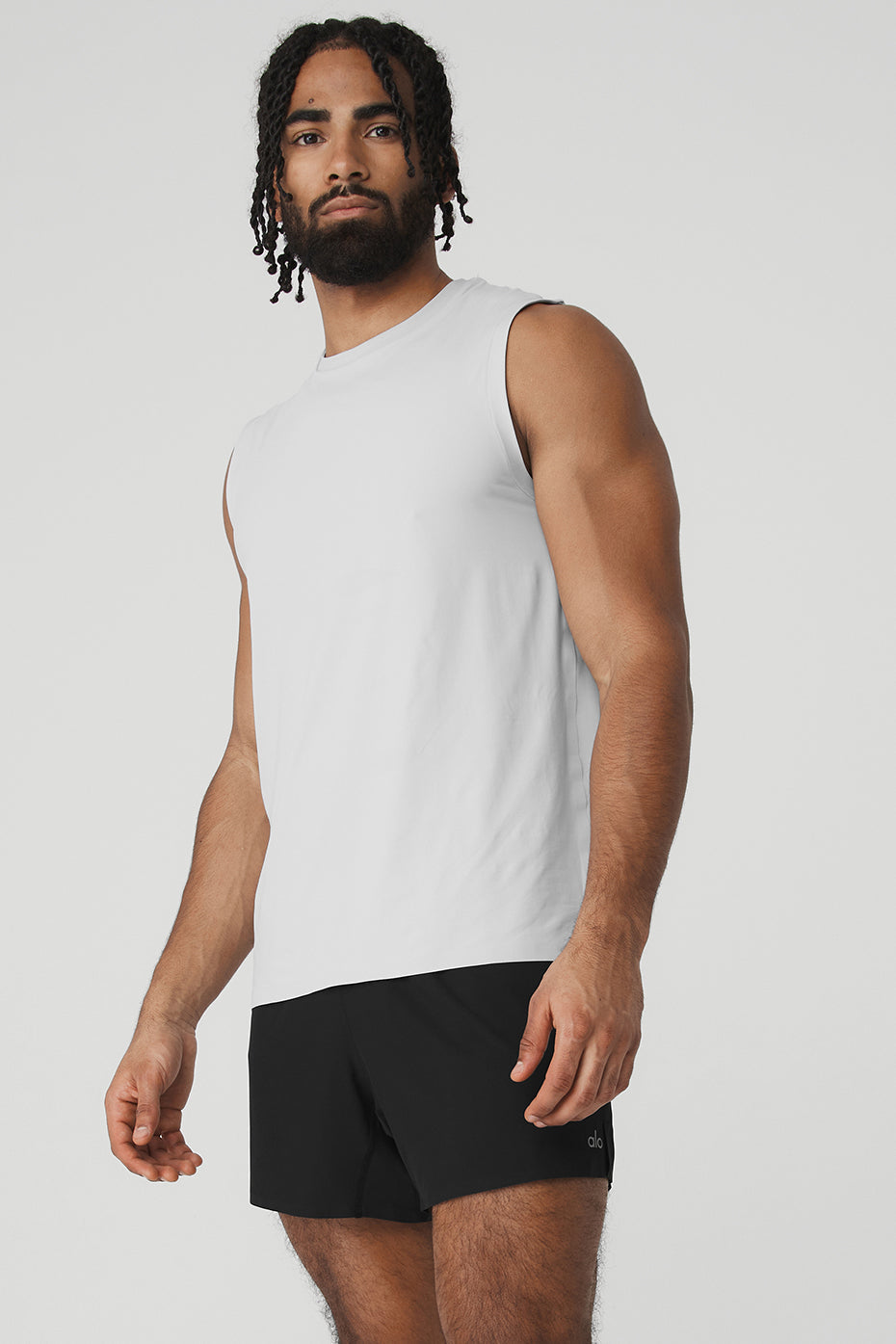 Idol Performance Tank Top — Titanium