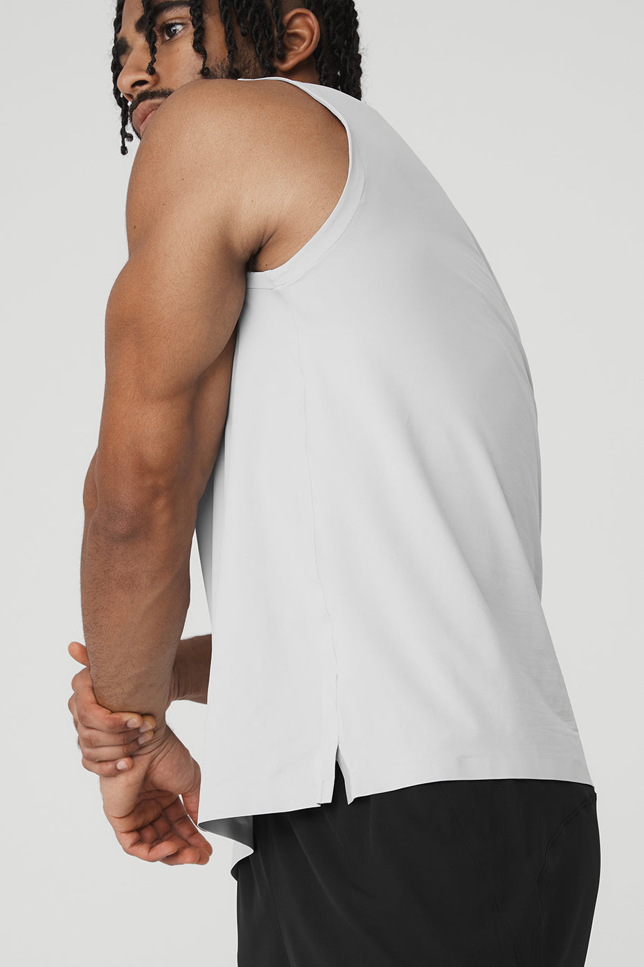 Idol Performance Tank Top — Titanium