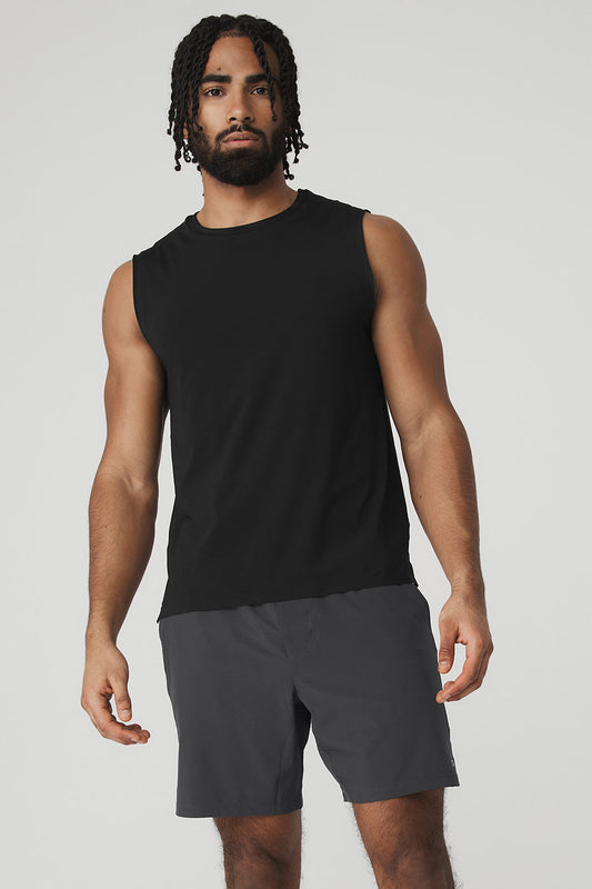 Idol Performance Tank Top — Black