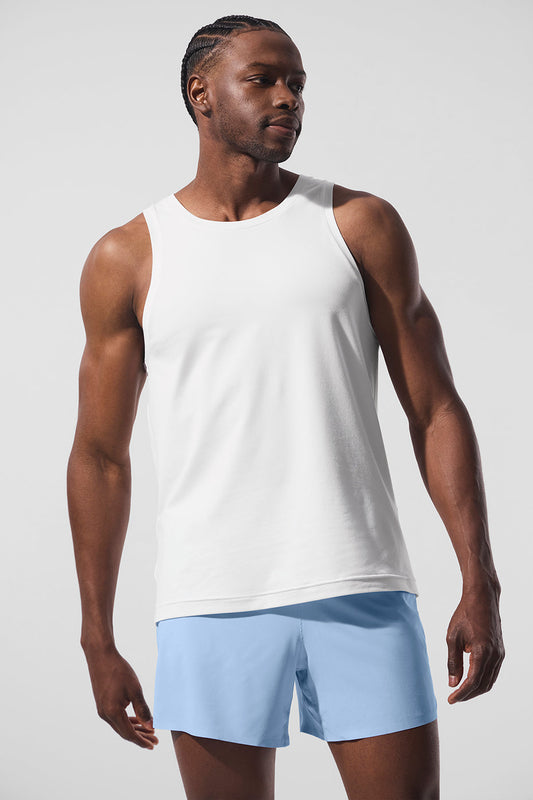 Conquer Tank Top — White