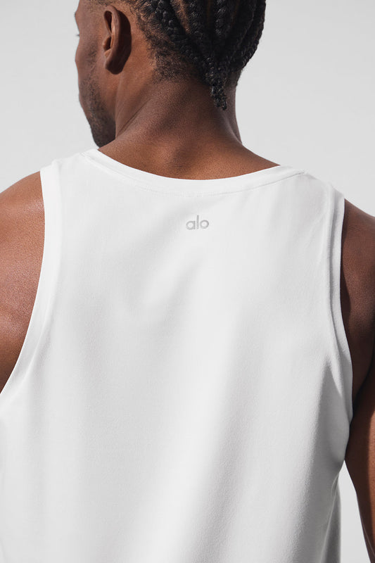 Conquer Tank Top — White