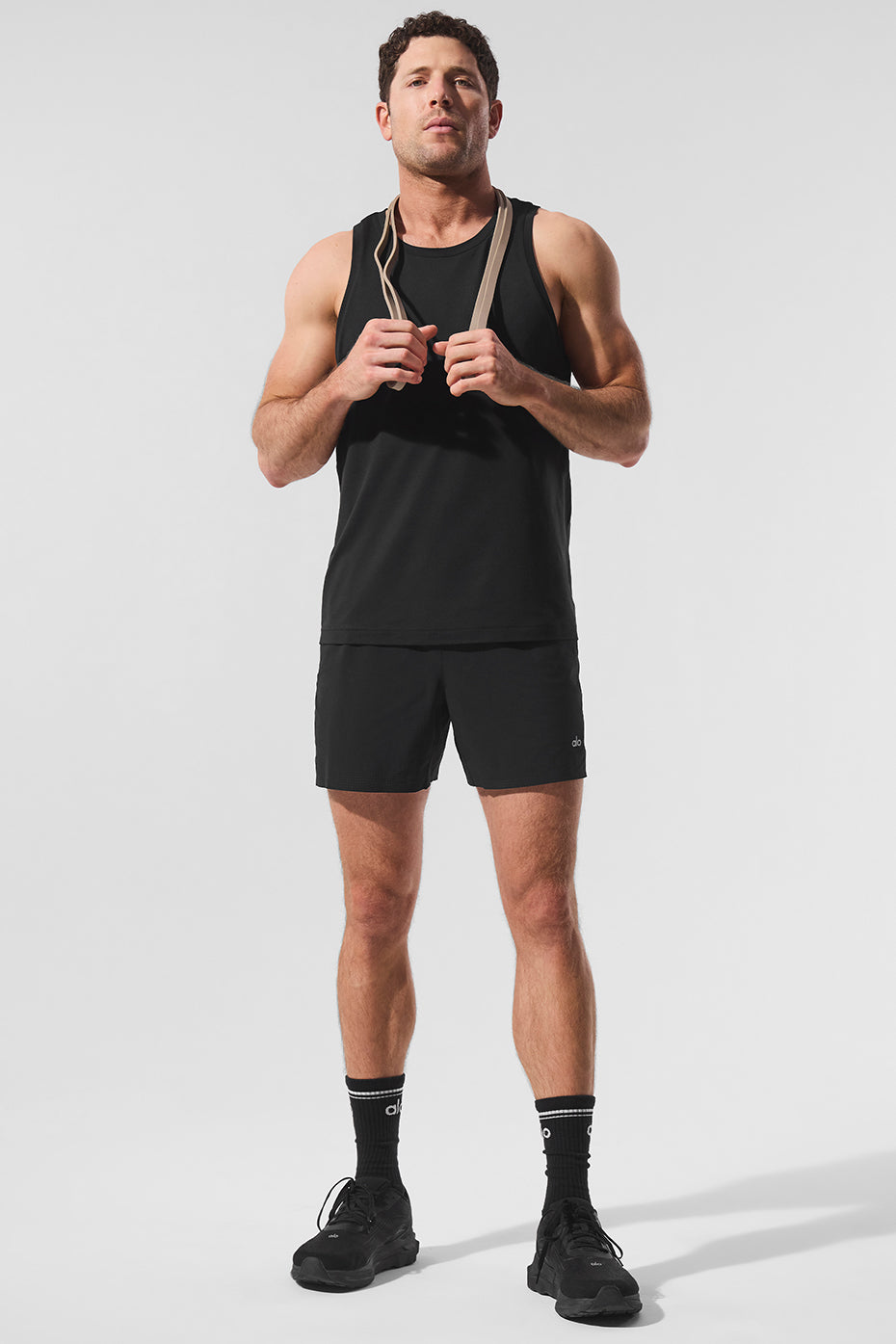 Conquer Tank Top — Black