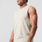 Conquer Muscle Tank Top — Bone