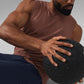 Conquer Muscle Tank Top — Chestnut