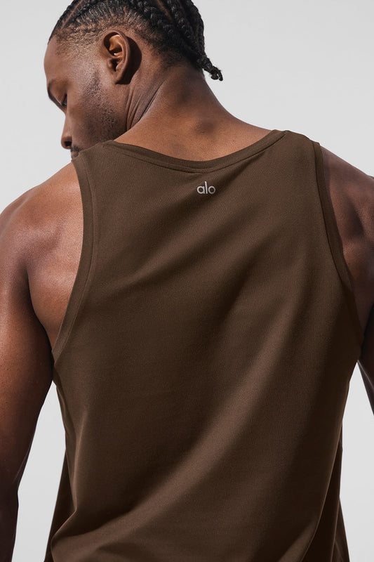 Conquer Tank Top — Espresso