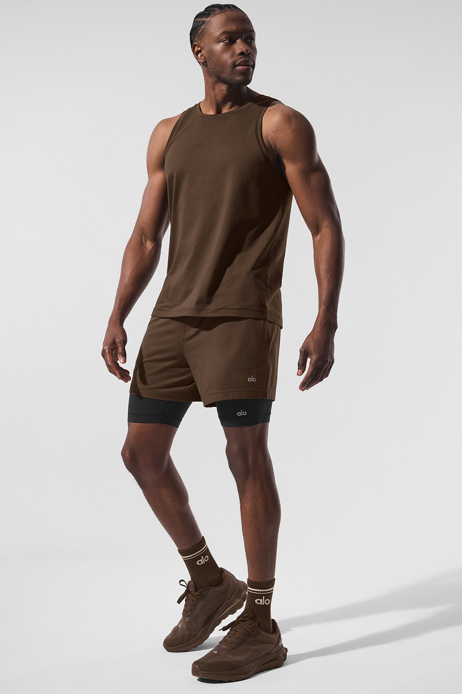 Conquer Tank Top — Espresso