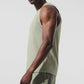 Conquer Muscle Tank Top — Limestone