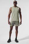 Conquer Muscle Tank Top — Limestone
