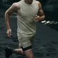 Conquer Muscle Tank Top — Limestone