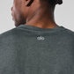 Conquer Muscle Tank Top — Charcoal Green Heather