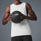 Society Raw Edge Tank Top — White