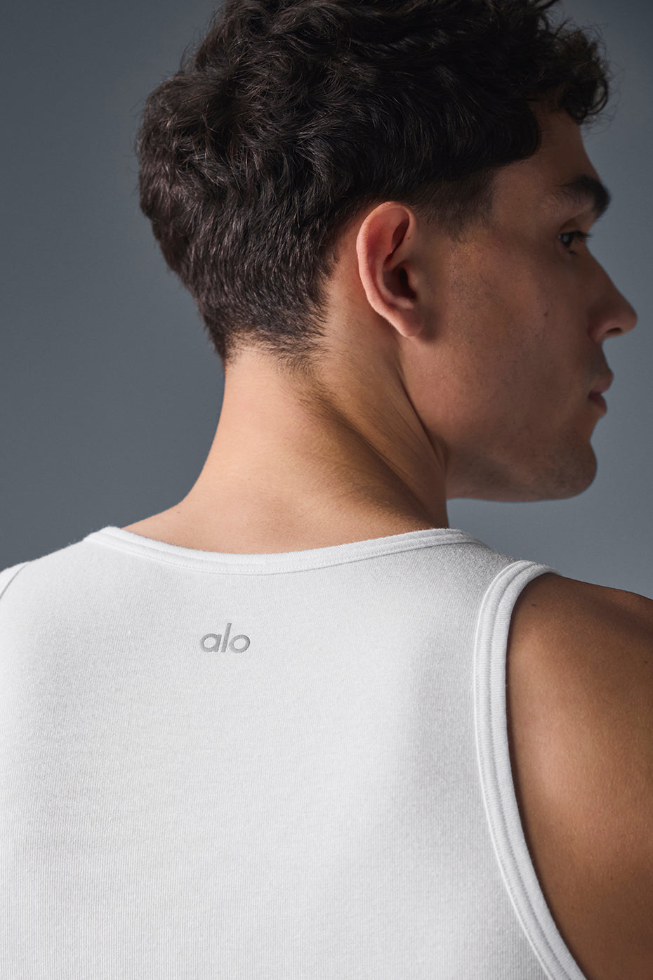 Everyday Modal Rib Tank Top — White