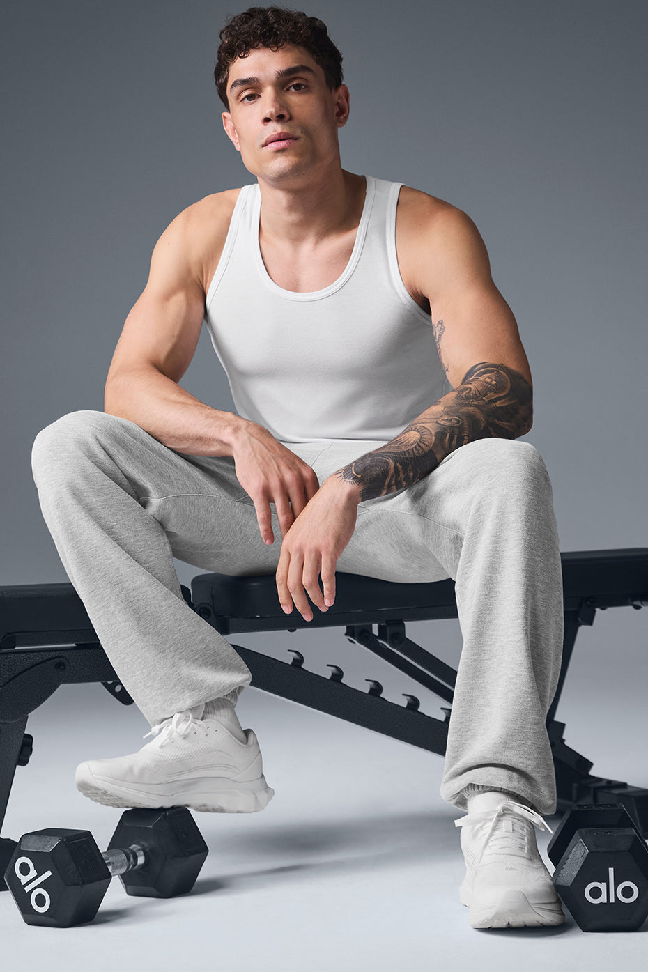 Everyday Modal Rib Tank Top — White