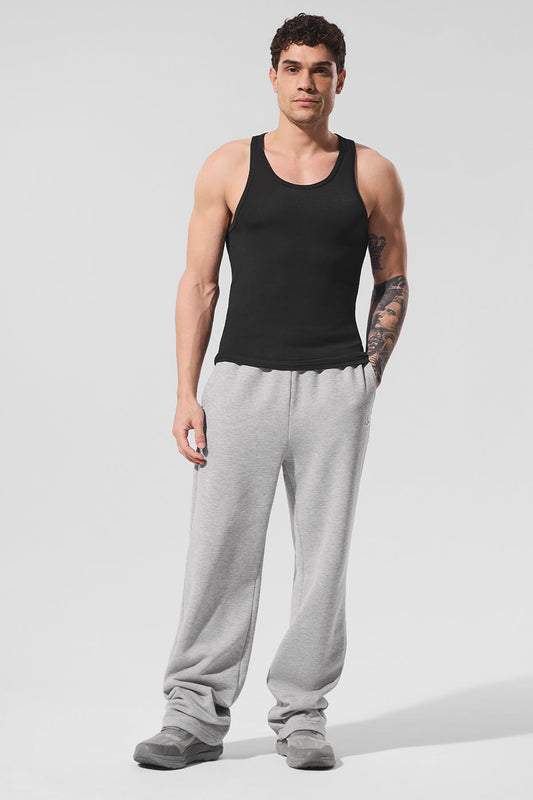 Everyday Modal Rib Tank Top — Black