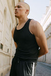 Everyday Modal Rib Tank Top — Black