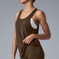 Everyday Modal Rib Tank Top — Espresso