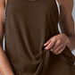 Everyday Modal Rib Tank Top — Espresso