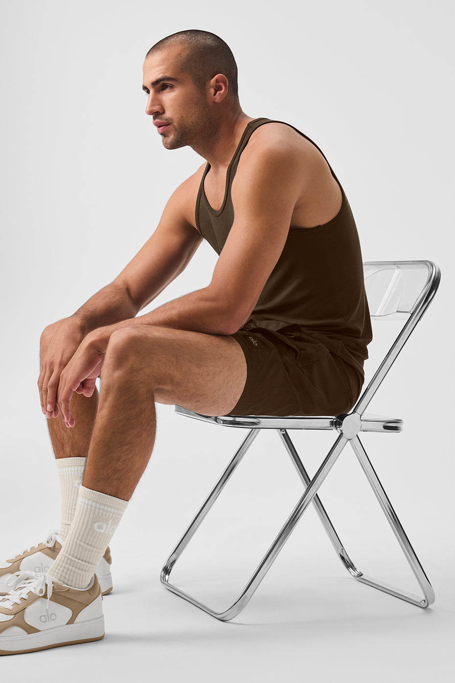 Everyday Modal Rib Tank Top — Espresso