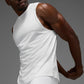 Vapor Muscle Tank Top — White