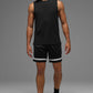 Vapor Muscle Tank Top — Black