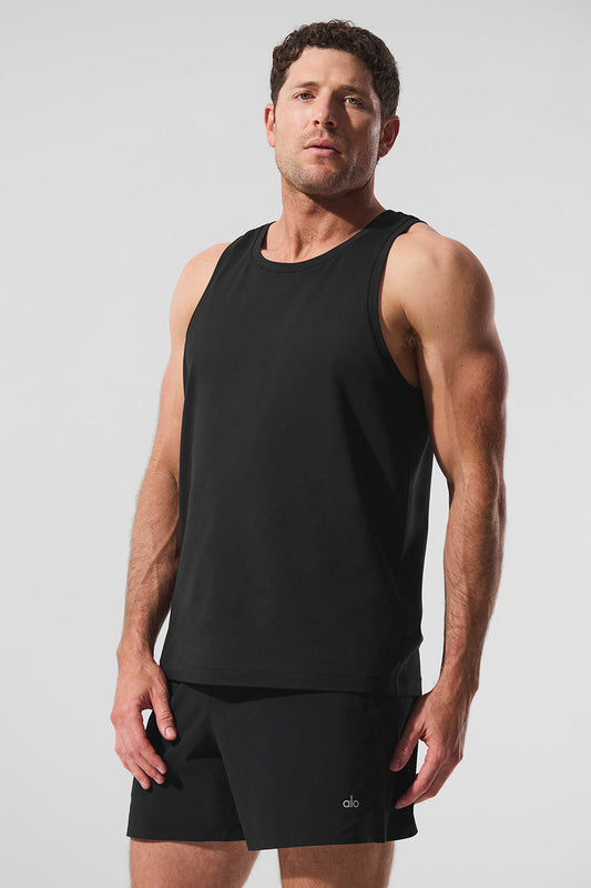 Conquer Tank Top — Black