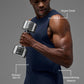 Vapor Muscle Tank Top — Navy