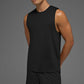 Idol Muscle Tank Top — Black