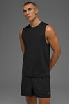 Idol Muscle Tank Top — Black