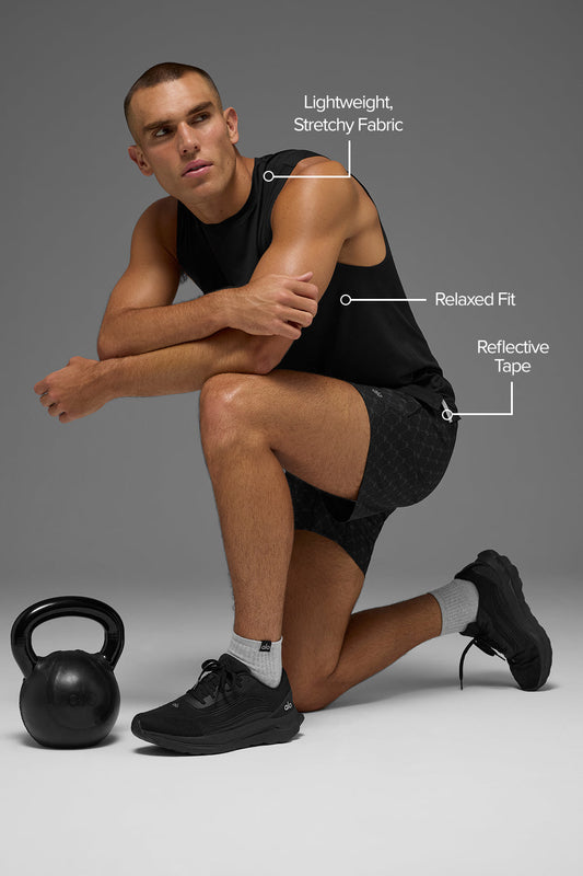 Idol Muscle Tank Top — Black